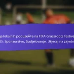 Uloga vođa zajednice na FIFA Grassroots festivalima 2025: Sudjelovanje, Utjecaj, Ishodi